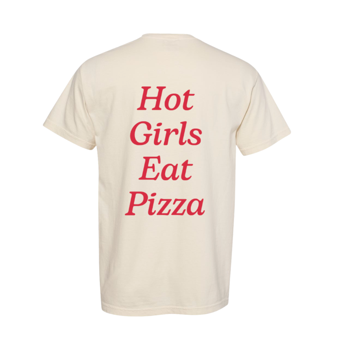 hot girls eat pizza tee