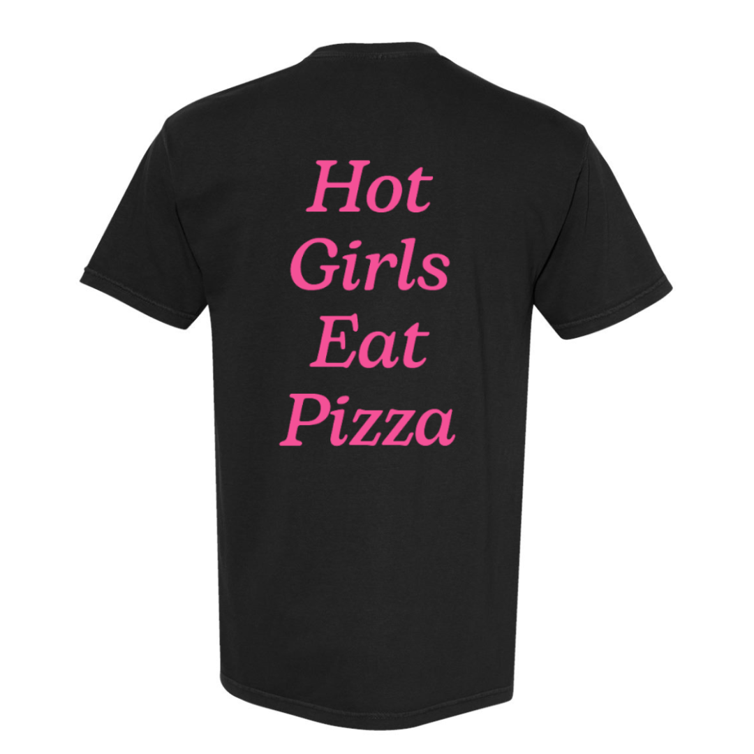 hot girls eat pizza tee