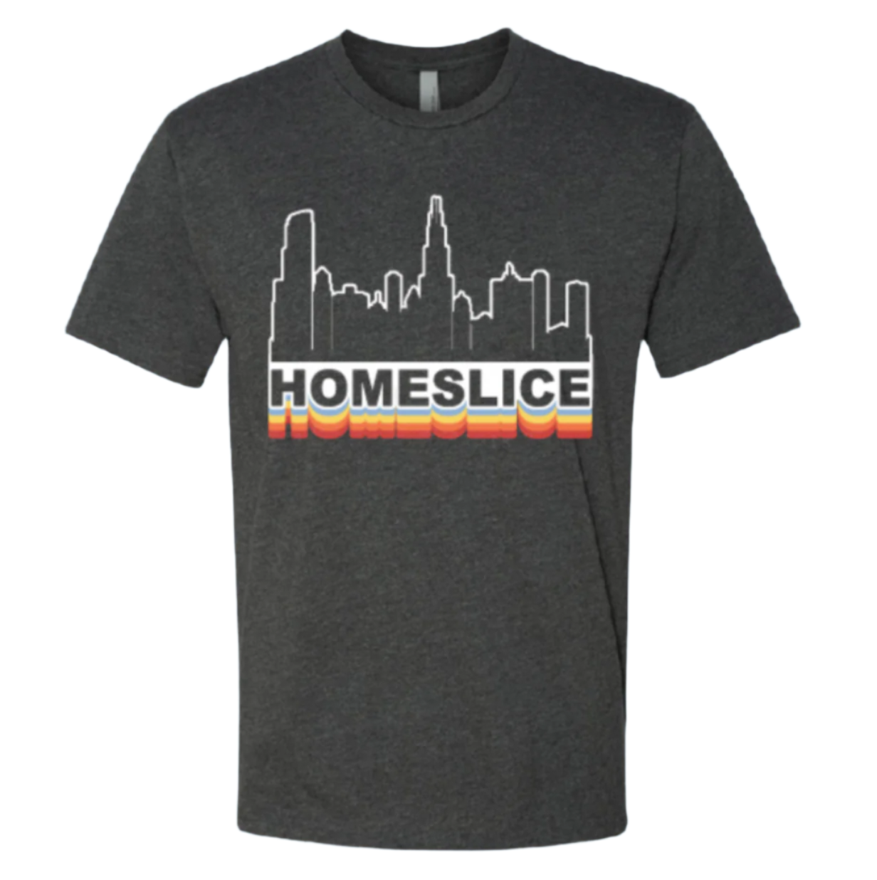 skyline drop shadow tee