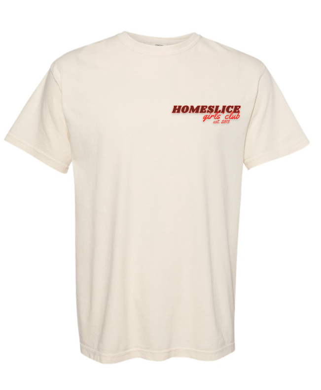 homeslice girl's club tee