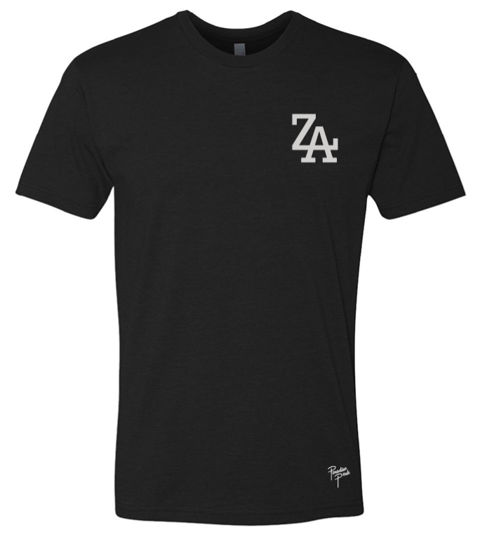 paradise black 'za tee
