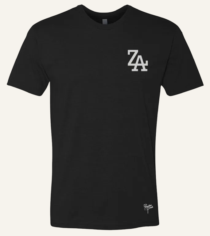 paradise black 'za tee