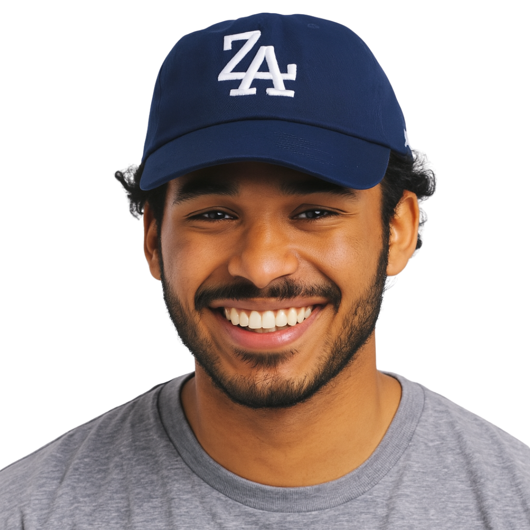navy 'za dad hat