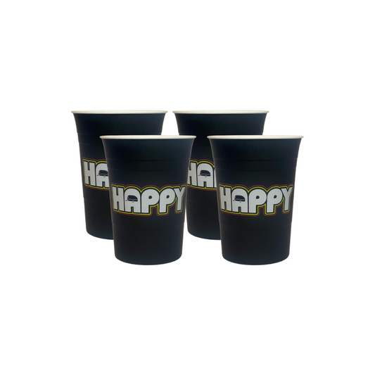 happy cup set - set of 4