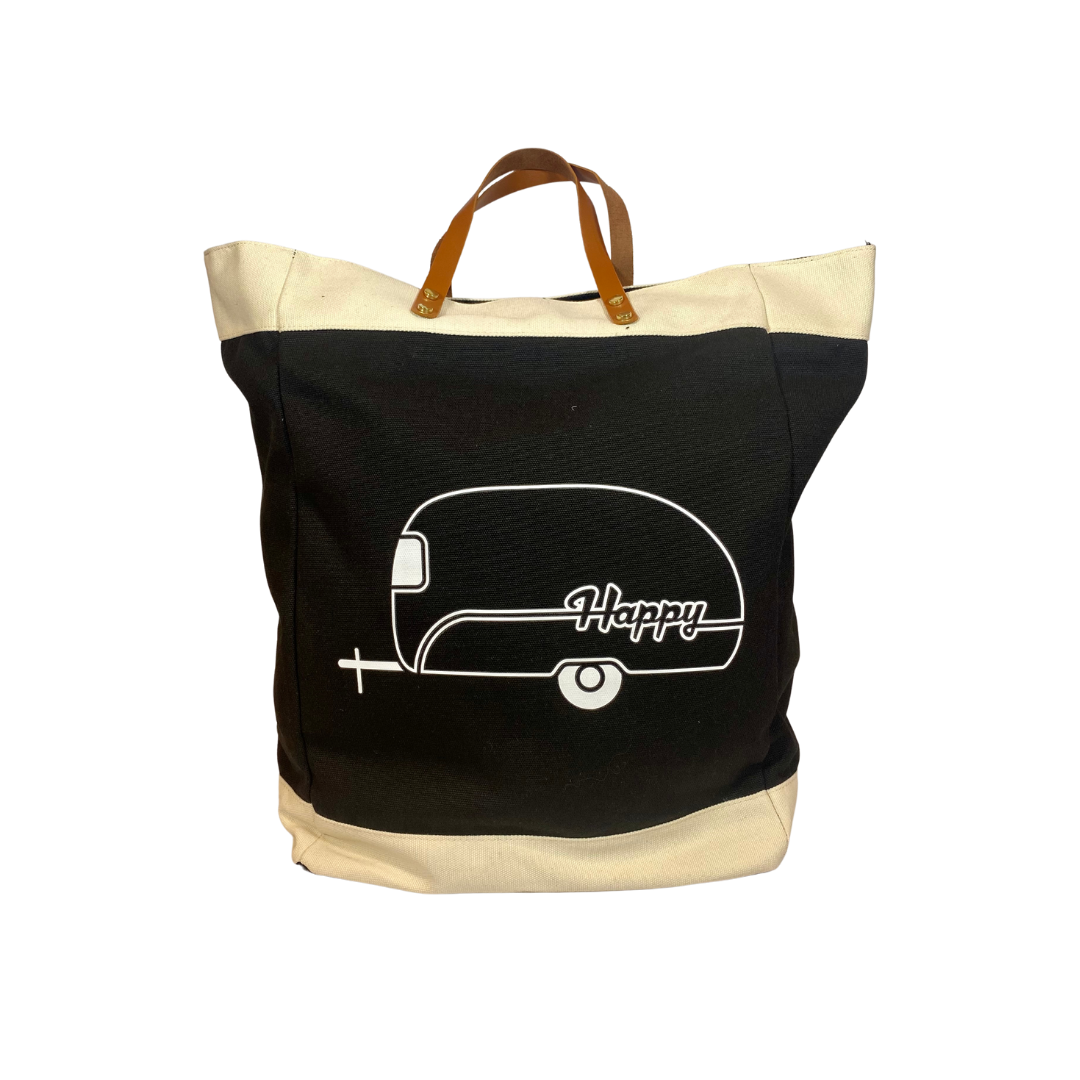 happy camper tote