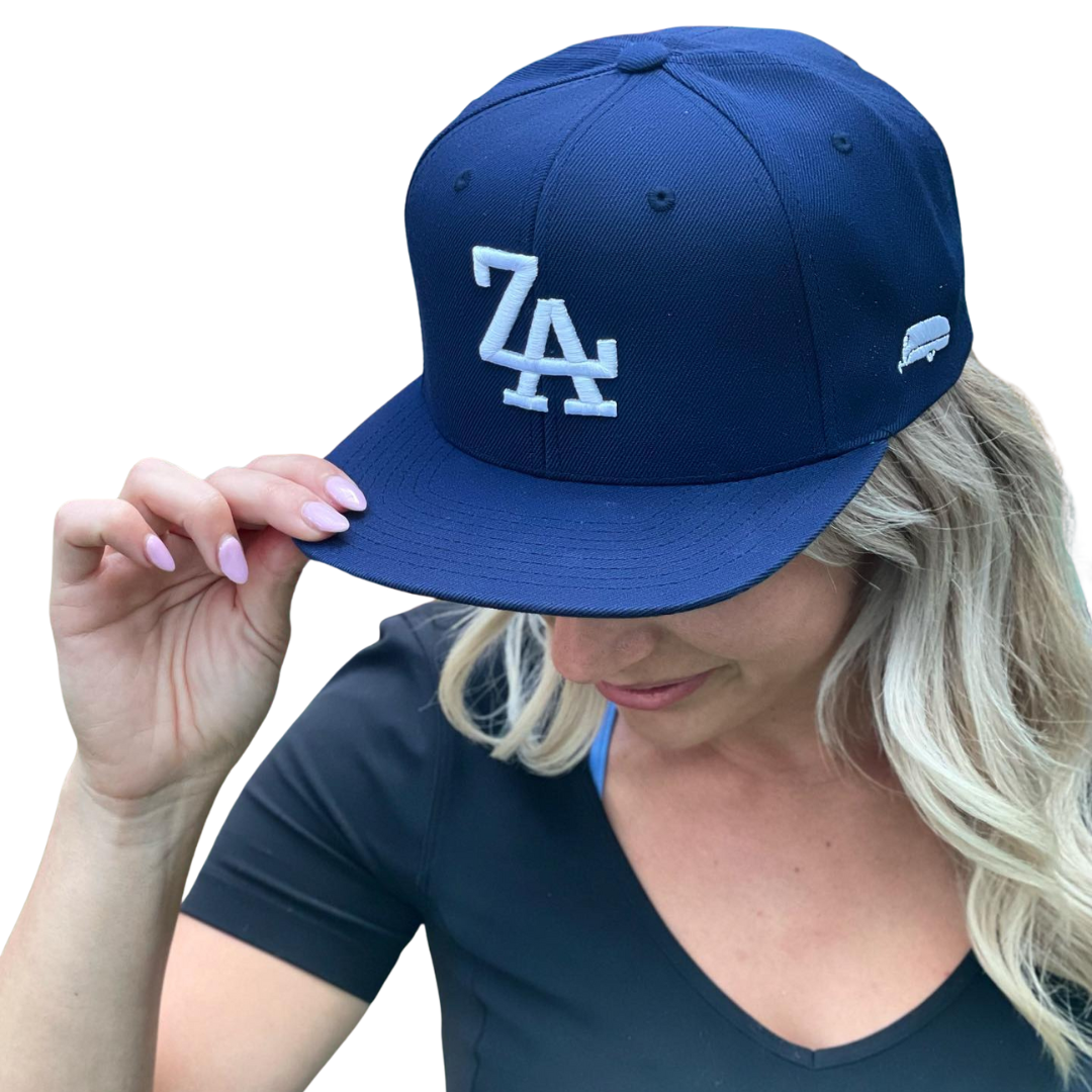 'za flat brim hat