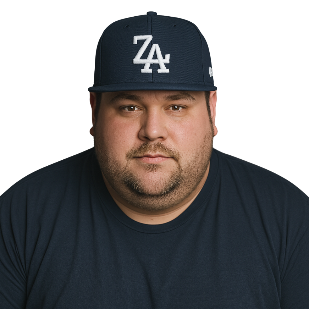'za flat brim hat