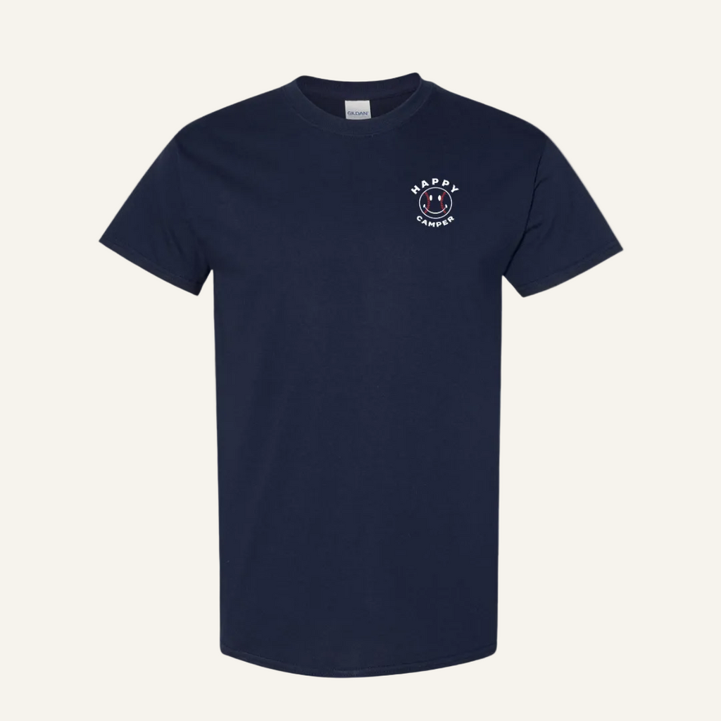 navy baseball tee
