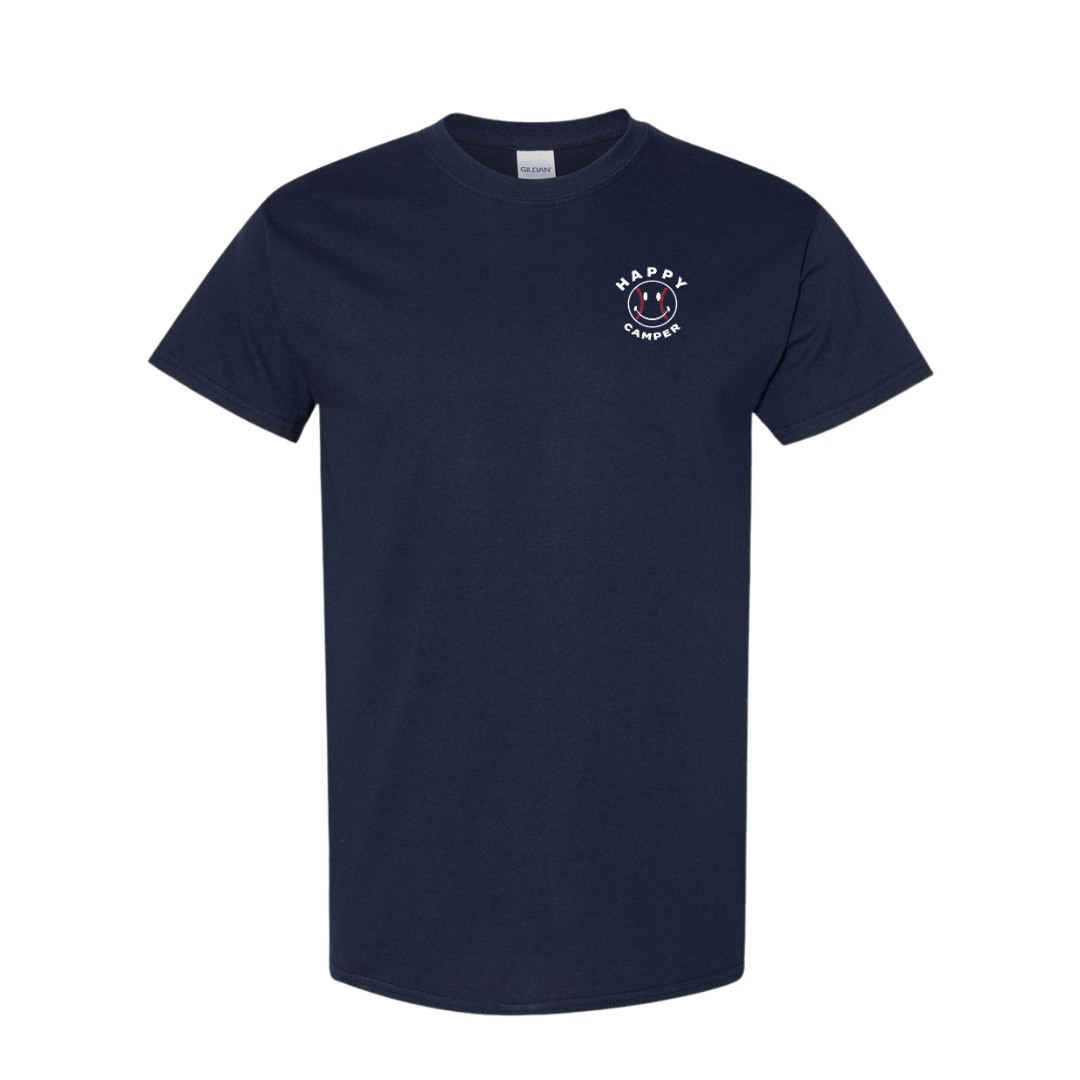 navy baseball tee