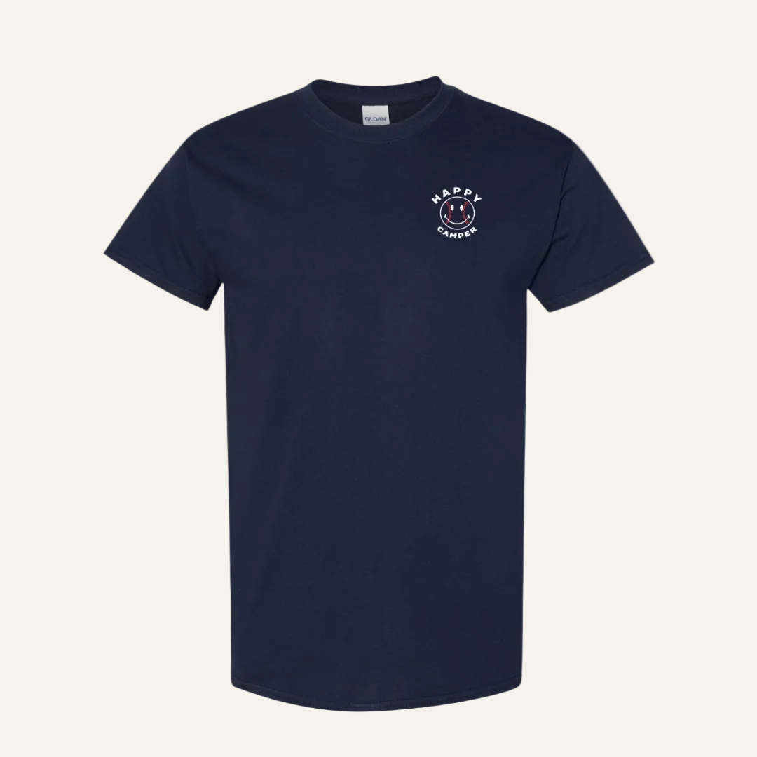 navy baseball tee