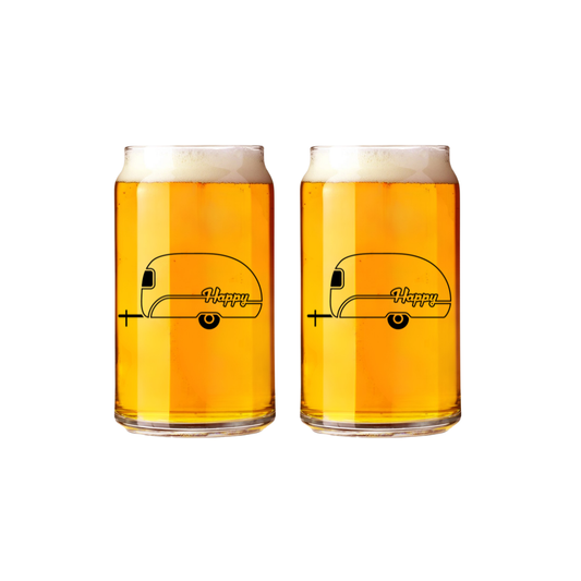 2-pack camper can glasses