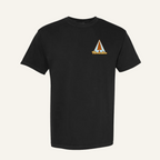 black homeslice mural tee