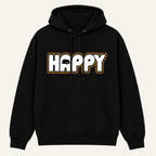 retro happy hoodie