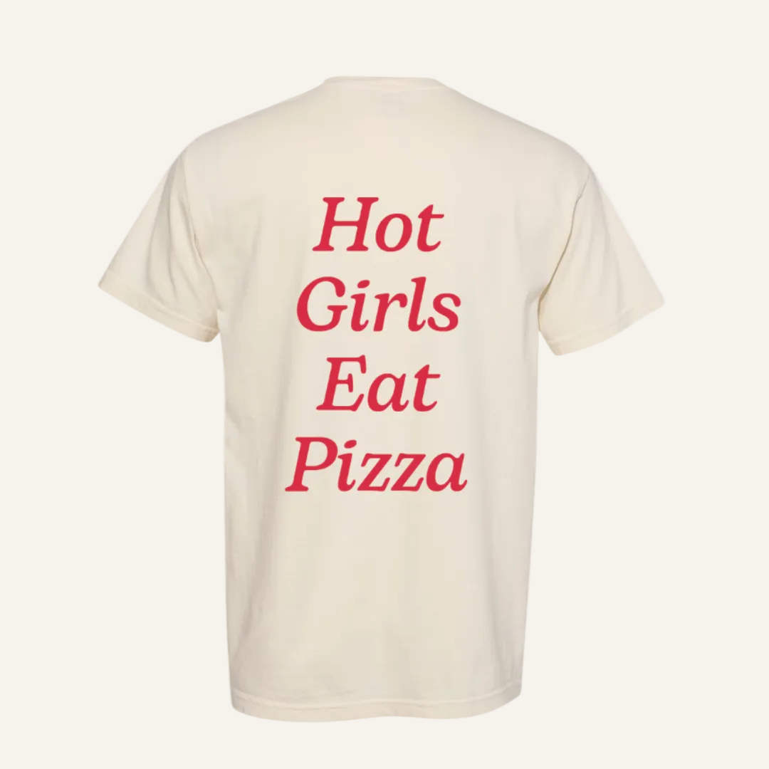 hot girls eat pizza tee