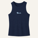 navy homeslice logo tank
