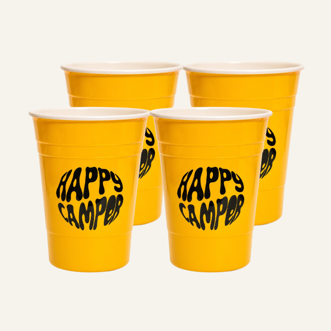 4-pack happy camper cup