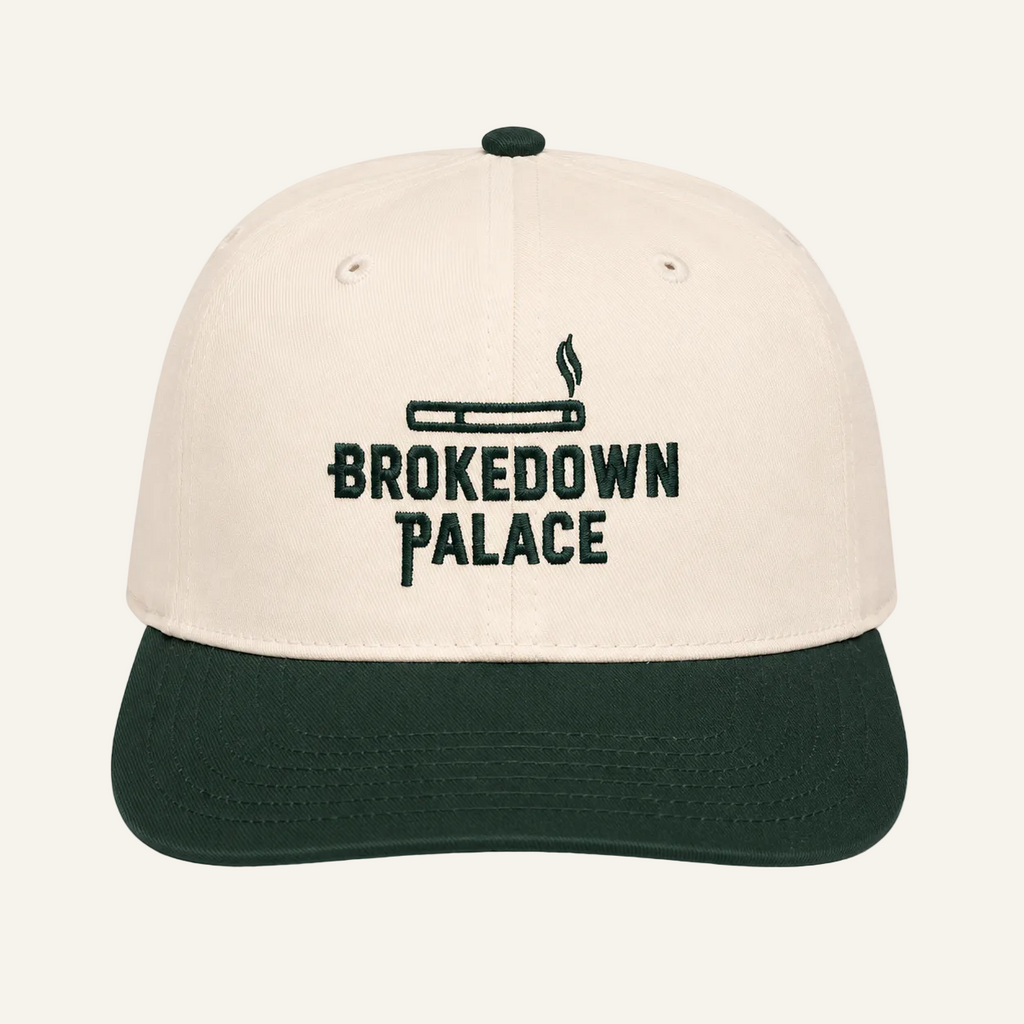 brokedown palace green two tone hat