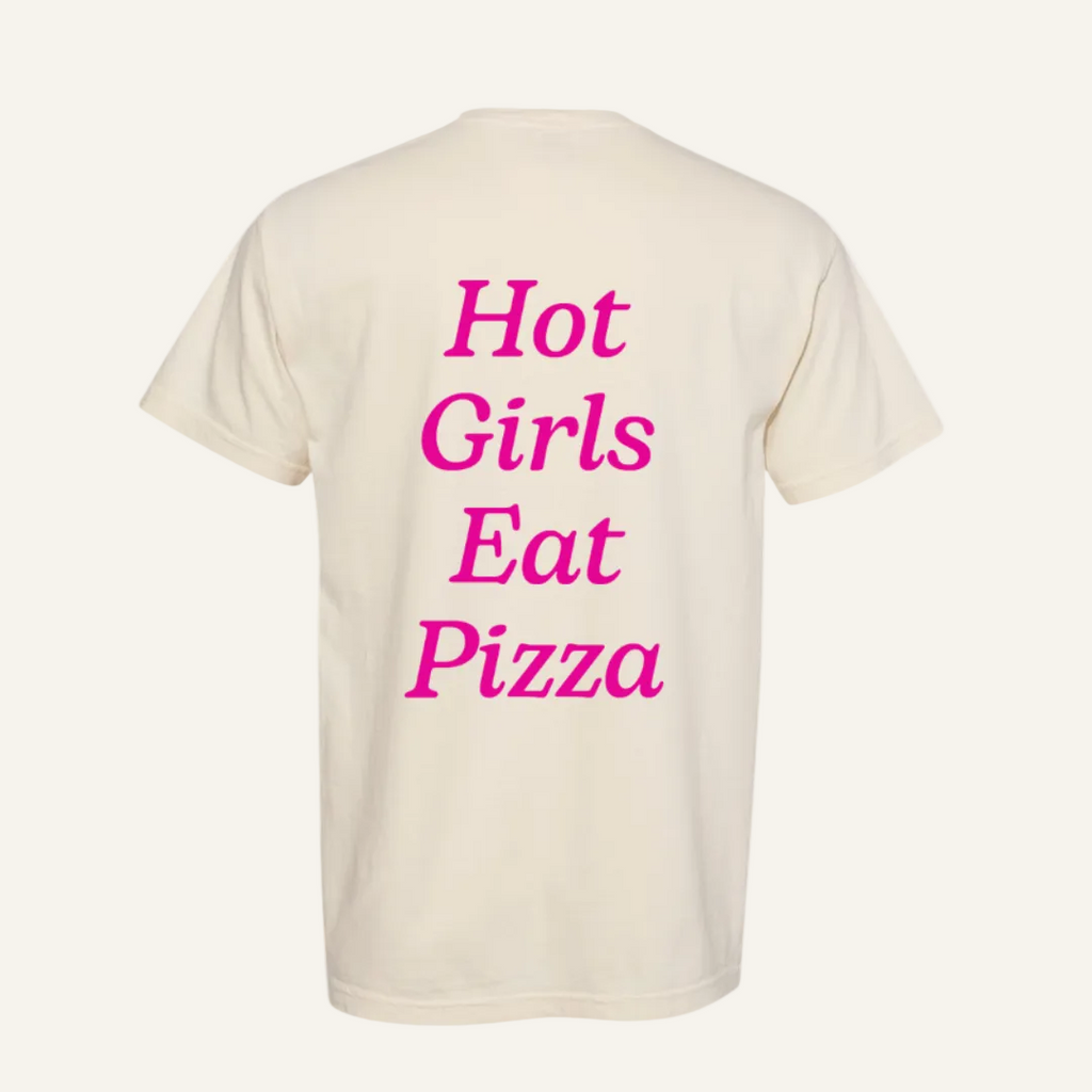 hot girls eat pizza tee