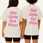 hot girls eat pizza tee