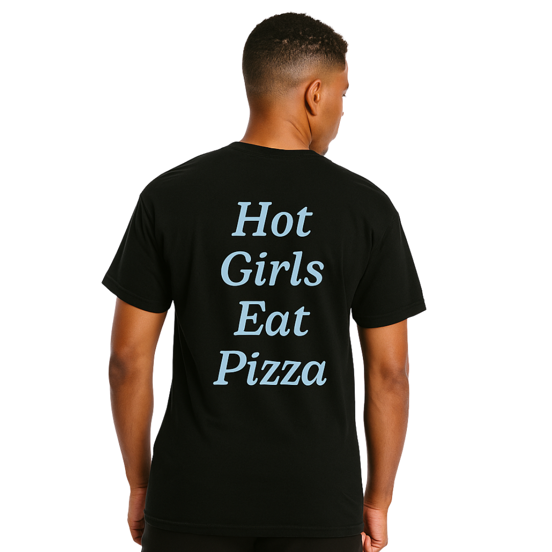 hot girls eat pizza tee