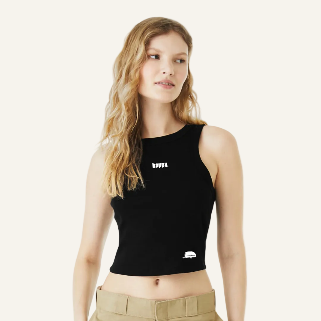 black happy tank