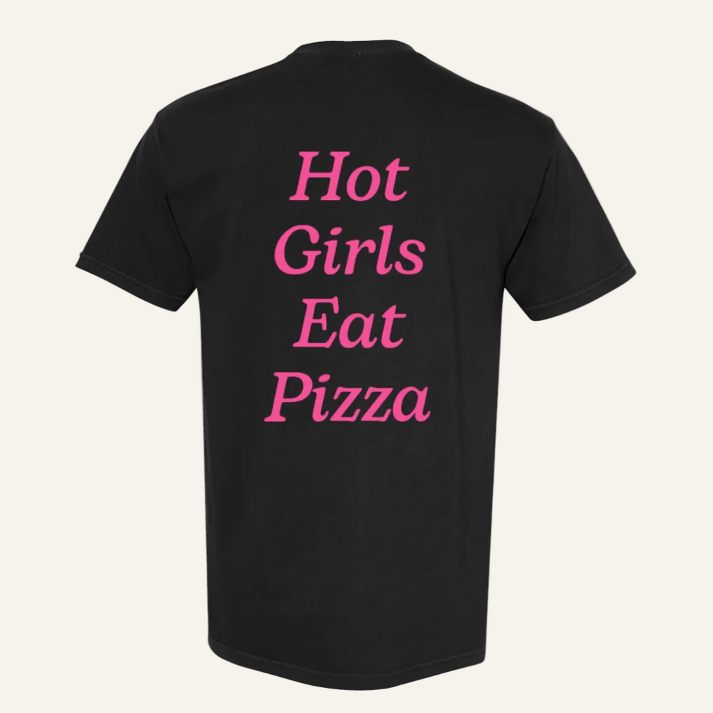 hot girls eat pizza tee