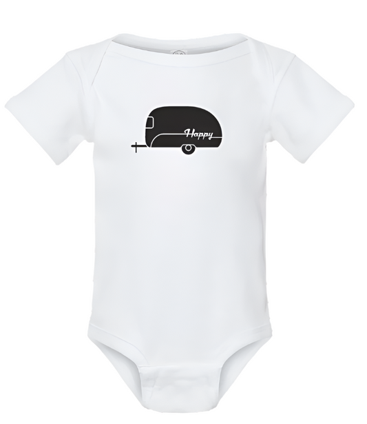 camper baby onesie