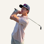 tan camper golf tee