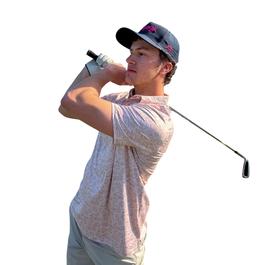 tan camper golf tee