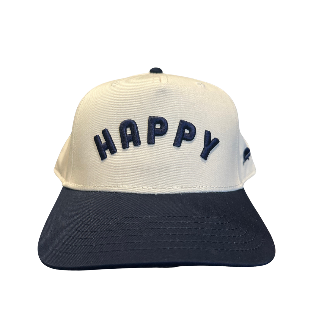 two tone happy hat