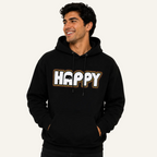 retro happy hoodie