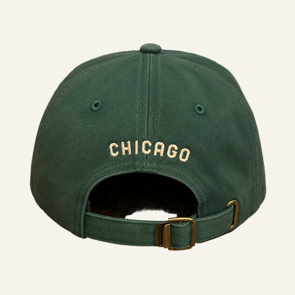 brokedown palace green dad hat