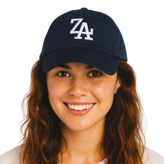 navy 'za dad hat