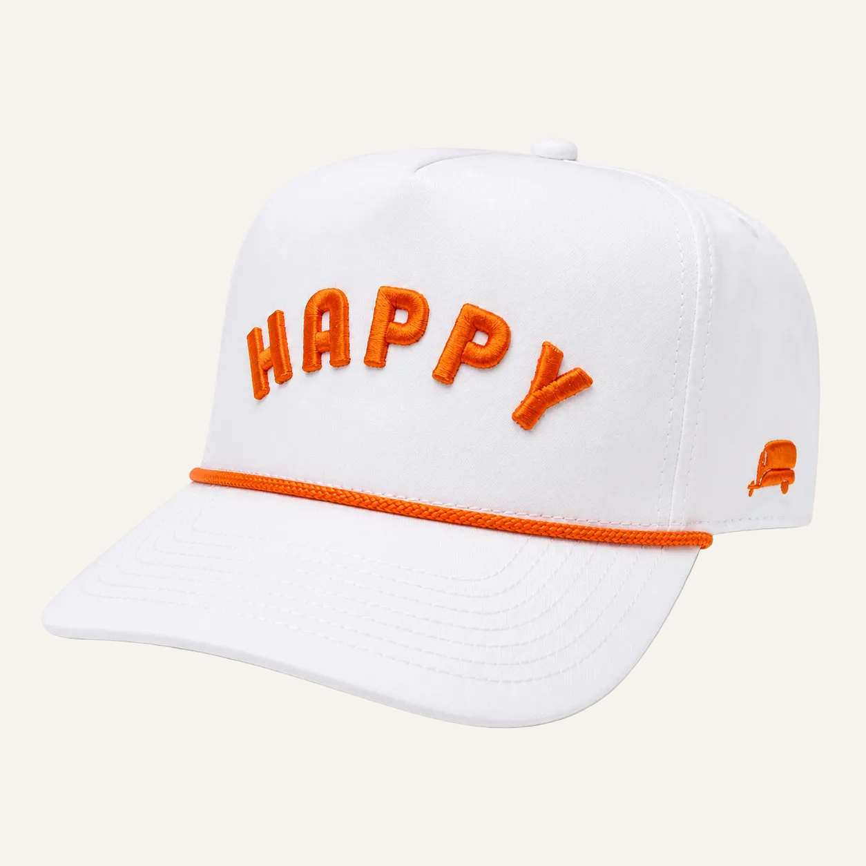 orange imperial happy hat