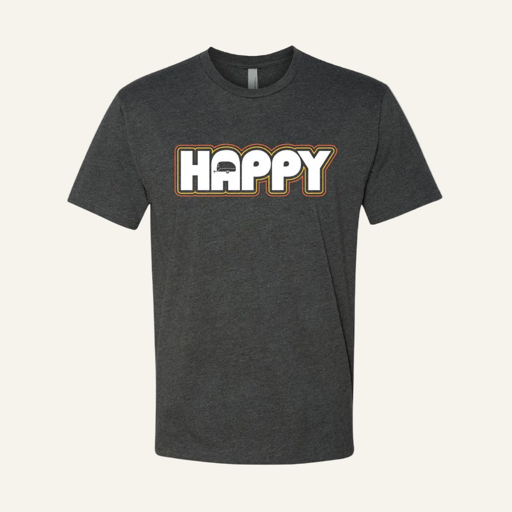 retro happy tee