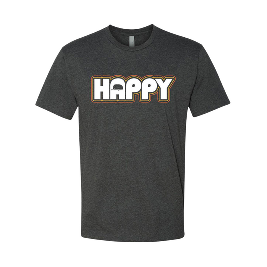 retro happy t-shirt