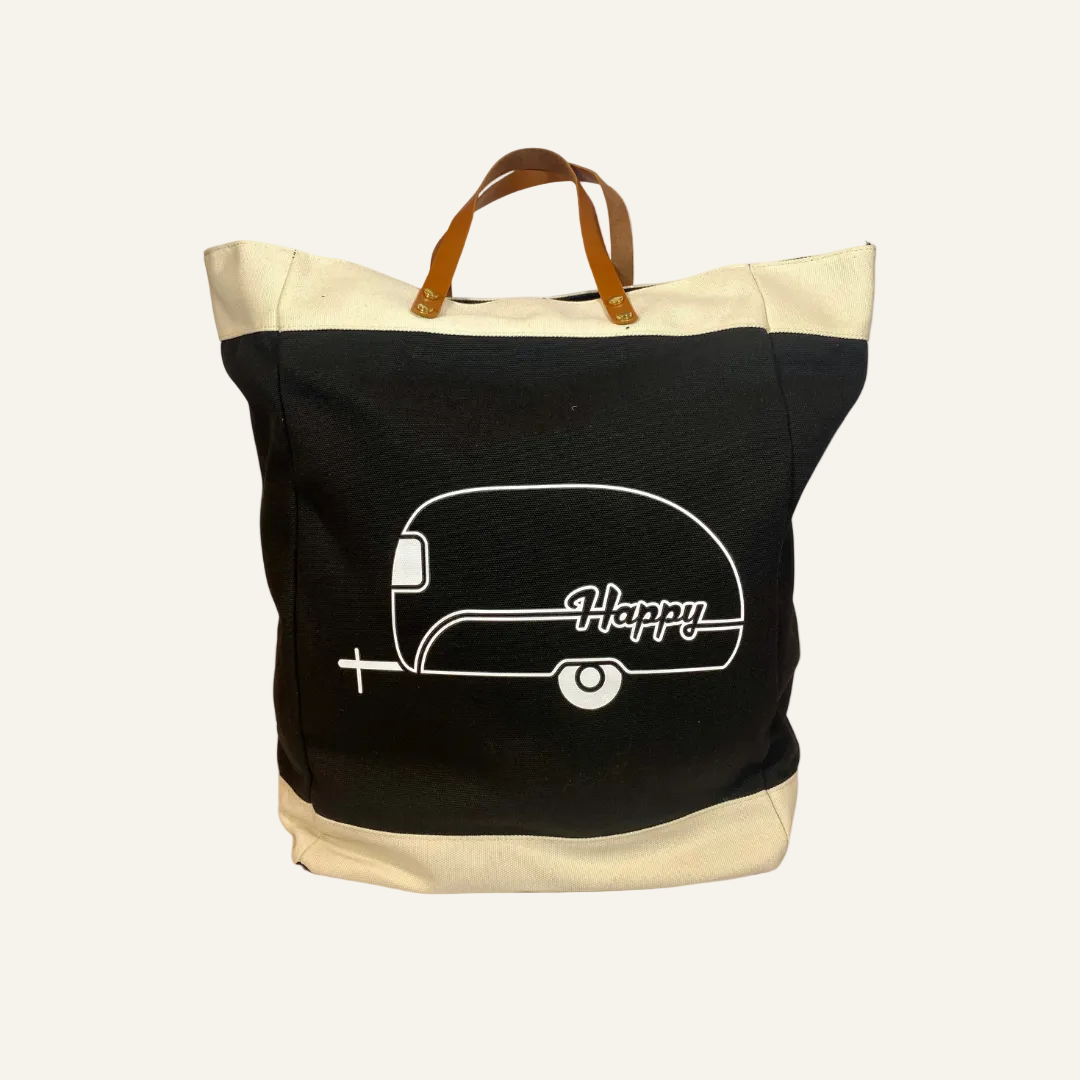 happy camper tote